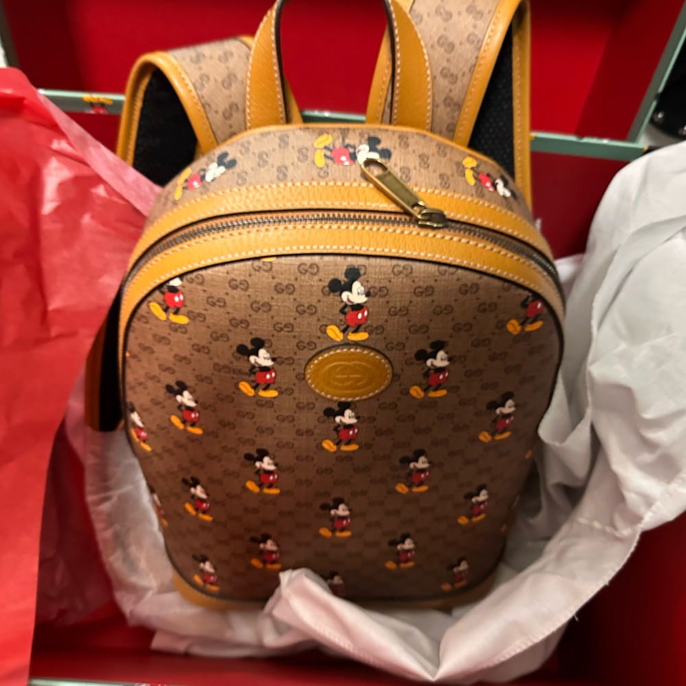 NEW Authentic Gucci X Disney Backpack Collector’s